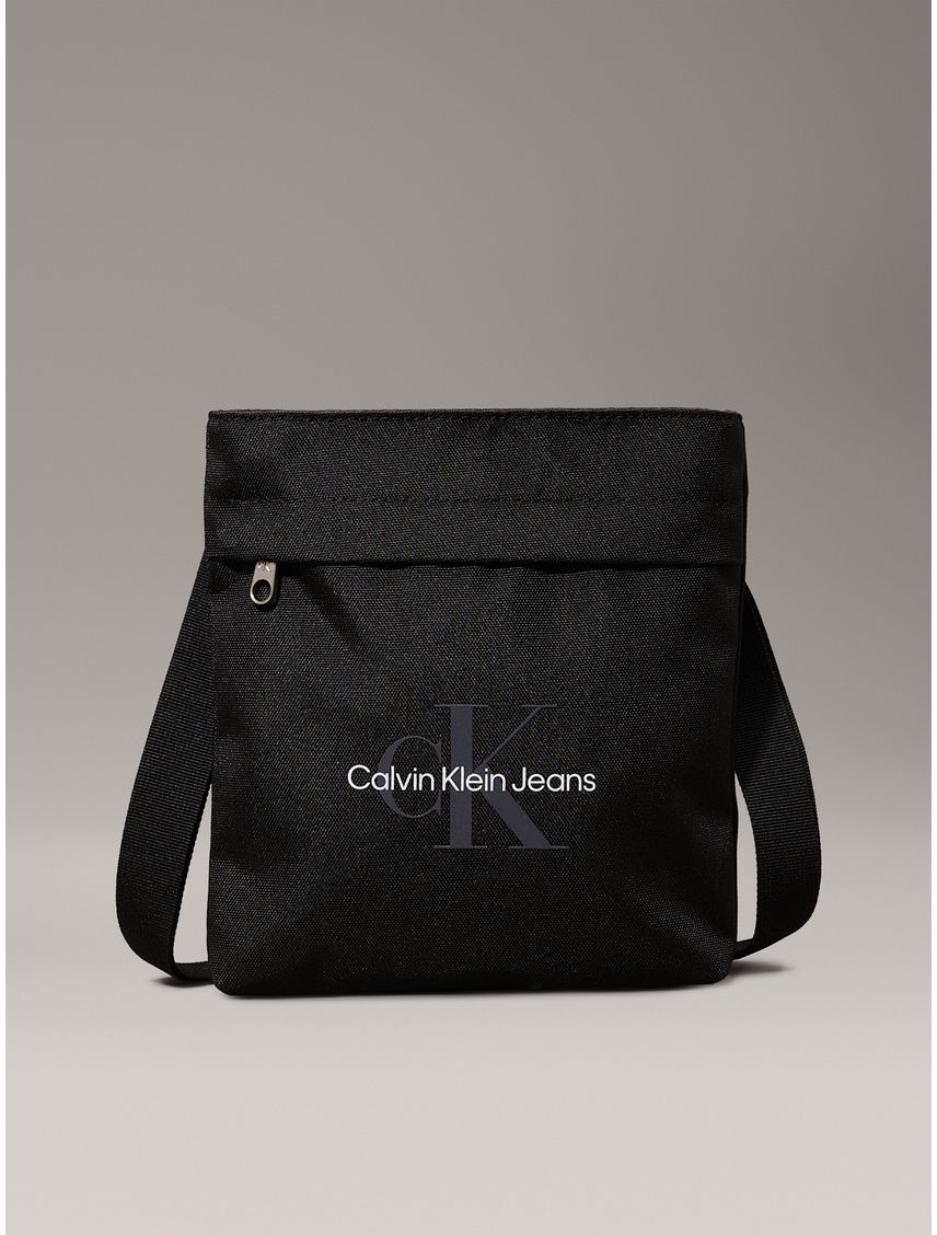 Cartera plana con logo