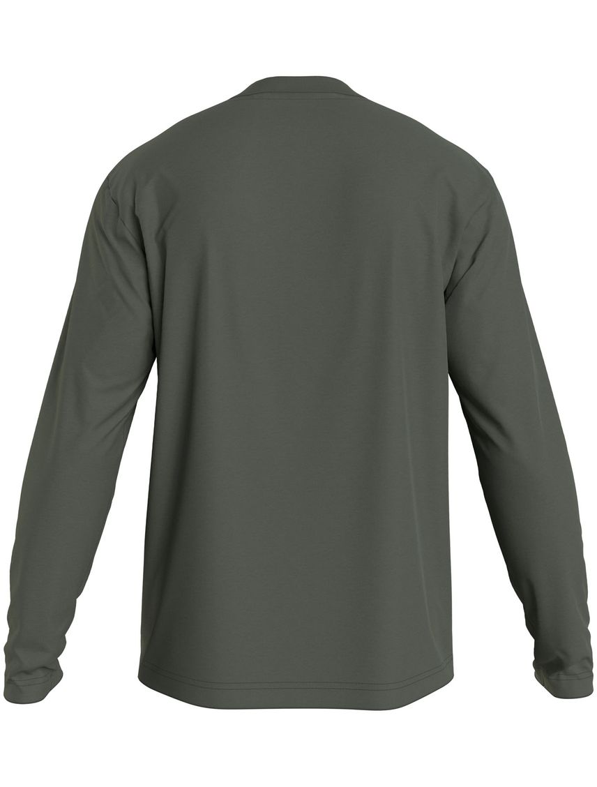 Remera de manga larga con cuello perkins