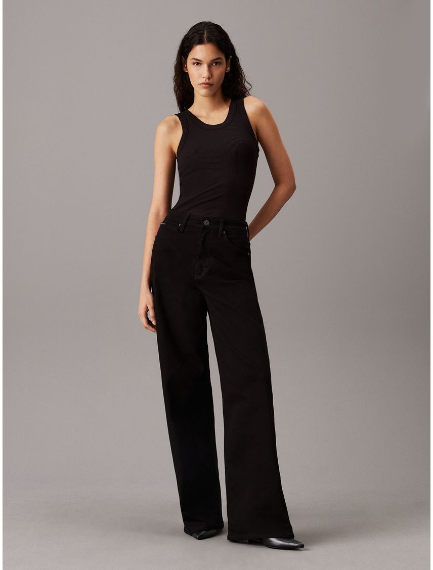 Remera slim de modal de canalé