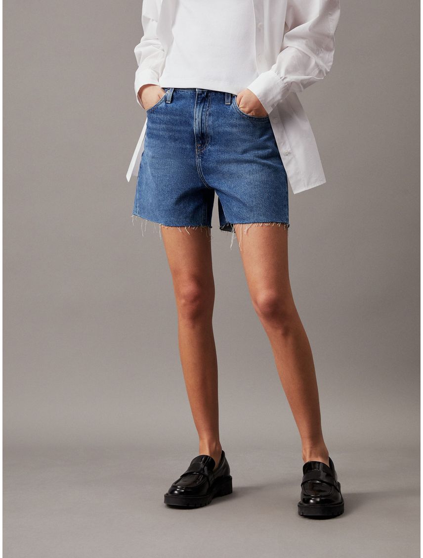 Mom shorts denim