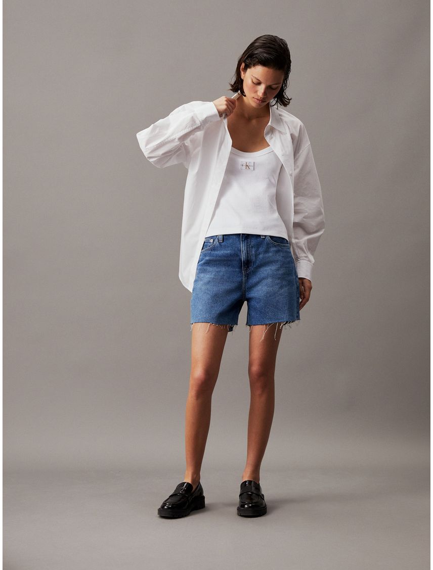 Mom shorts denim