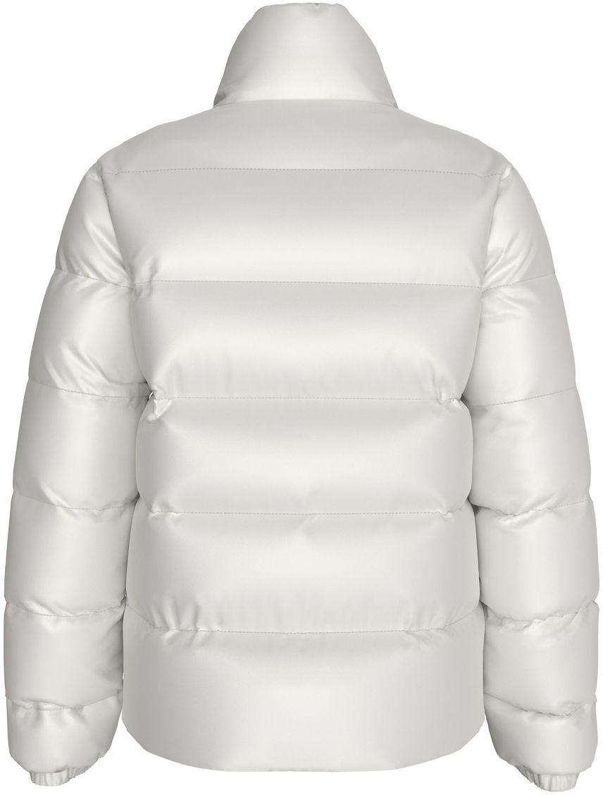 Campera acolchada con mini monograma
