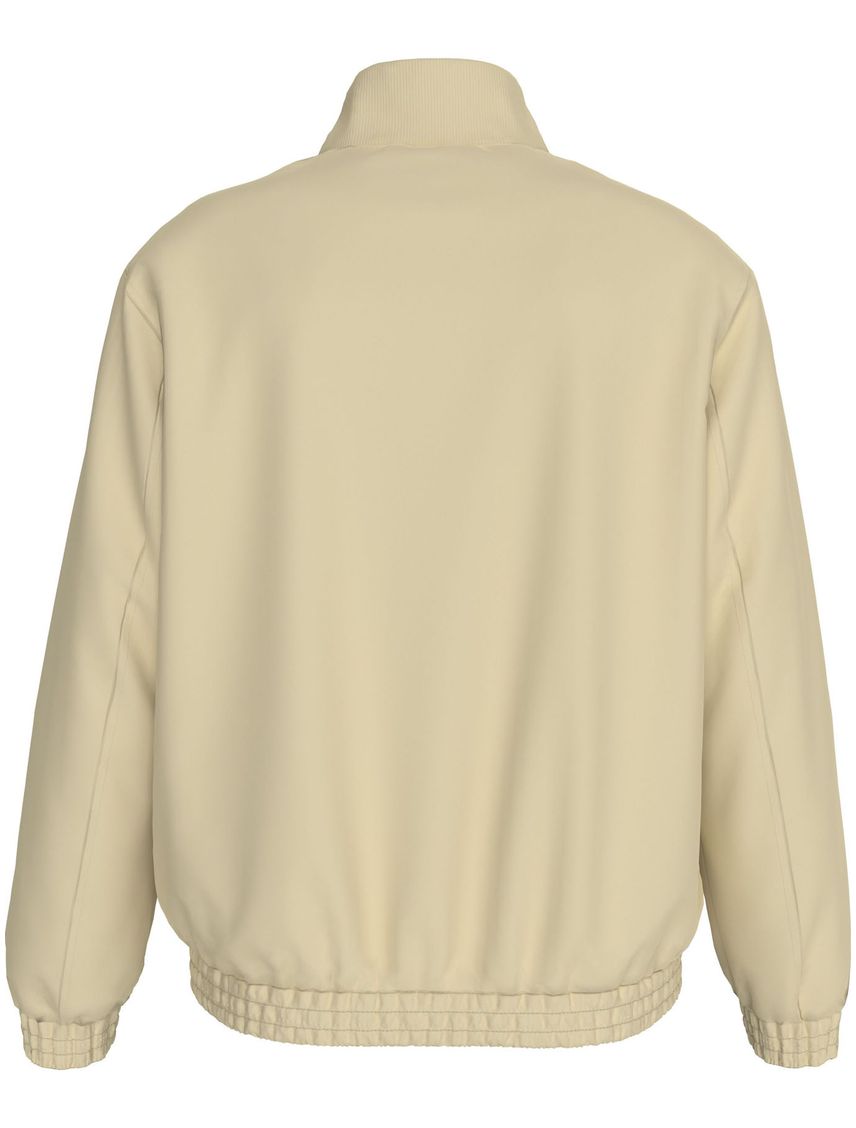 Campera de nailon acolchada con cremallerea