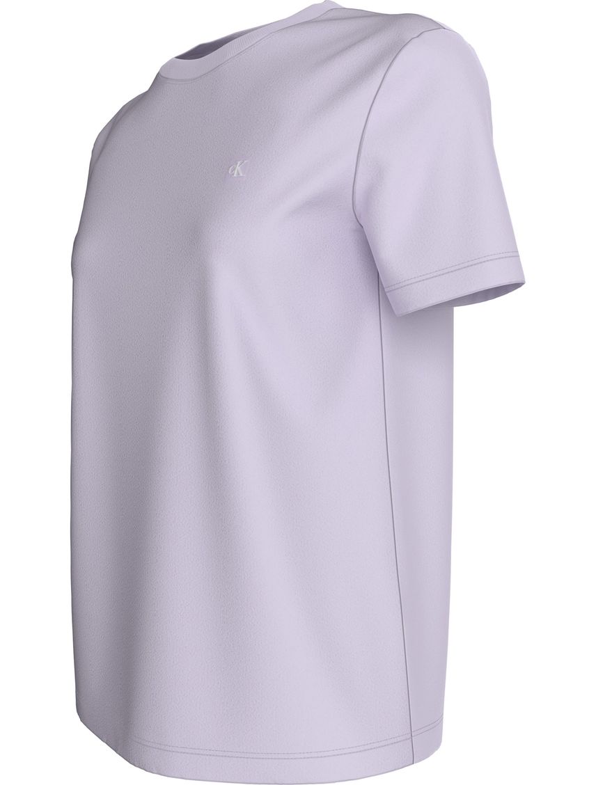 Remera de algodón con insignia