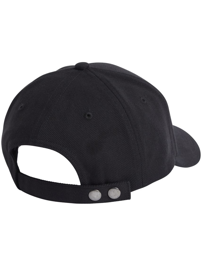 Gorra de algodón con barra metálica