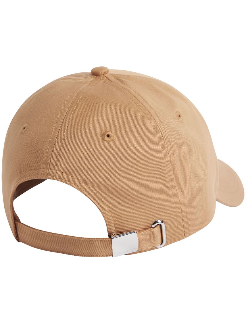 Gorra de algodón con monograma en relieve