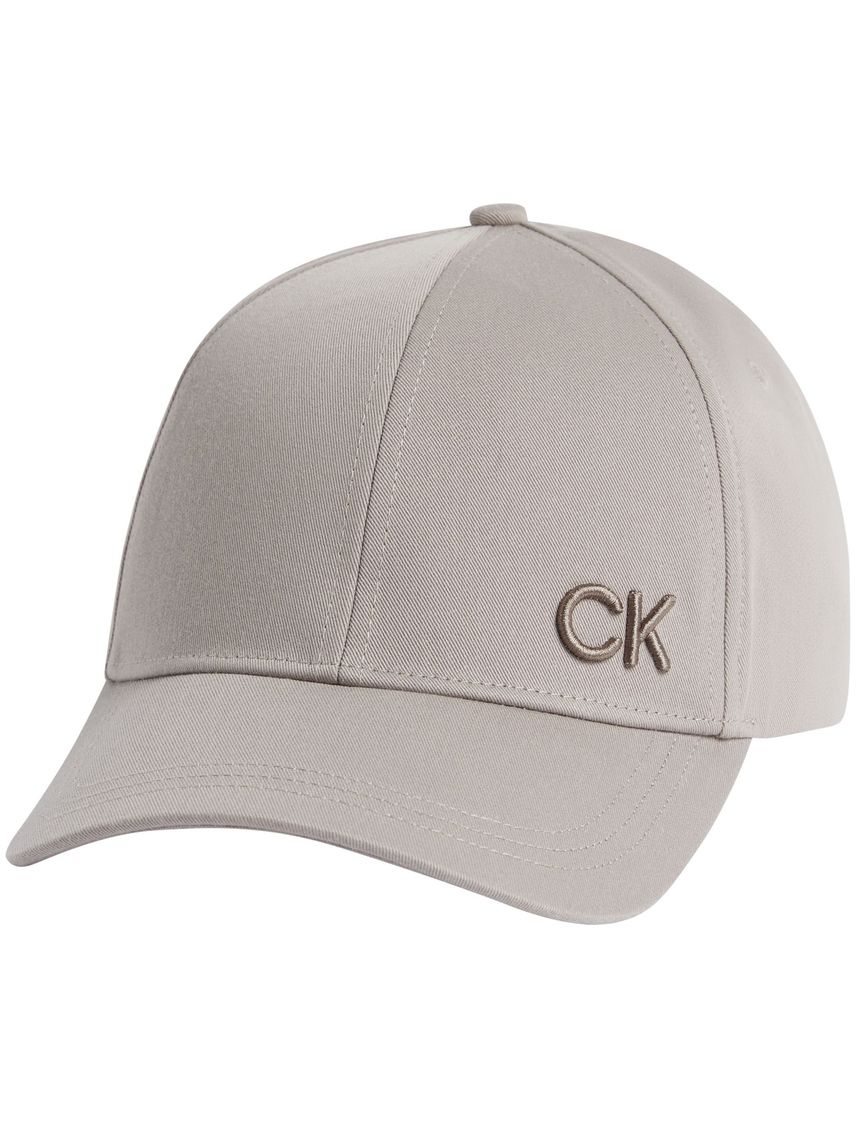 Gorra de algodón con monograma en relieve