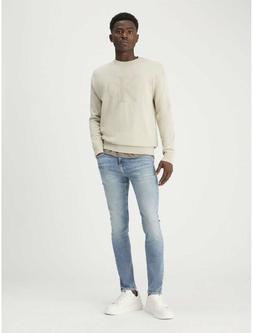 Sweater con monograma