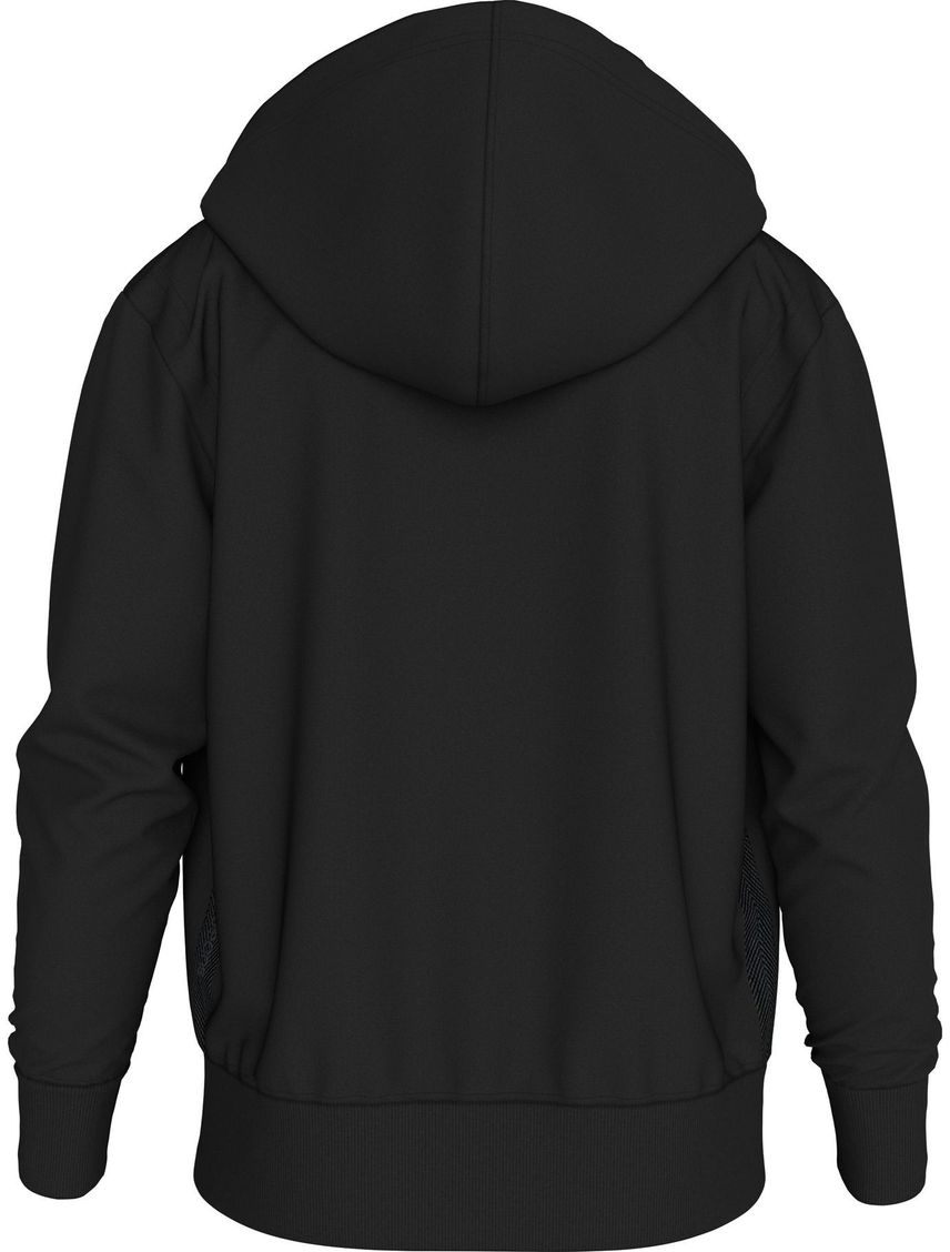 Buzo con capucha y logo tape