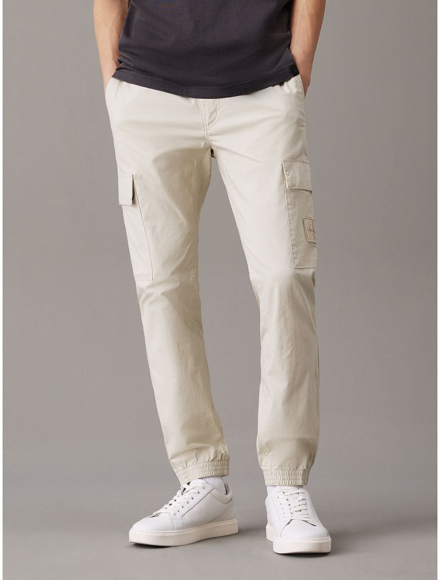 Pantalones cargo skinny de ripstop