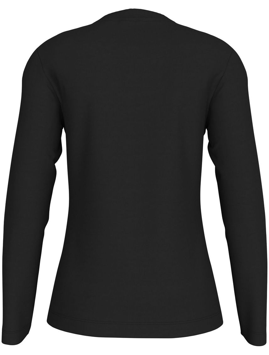 Remera regular manga larga