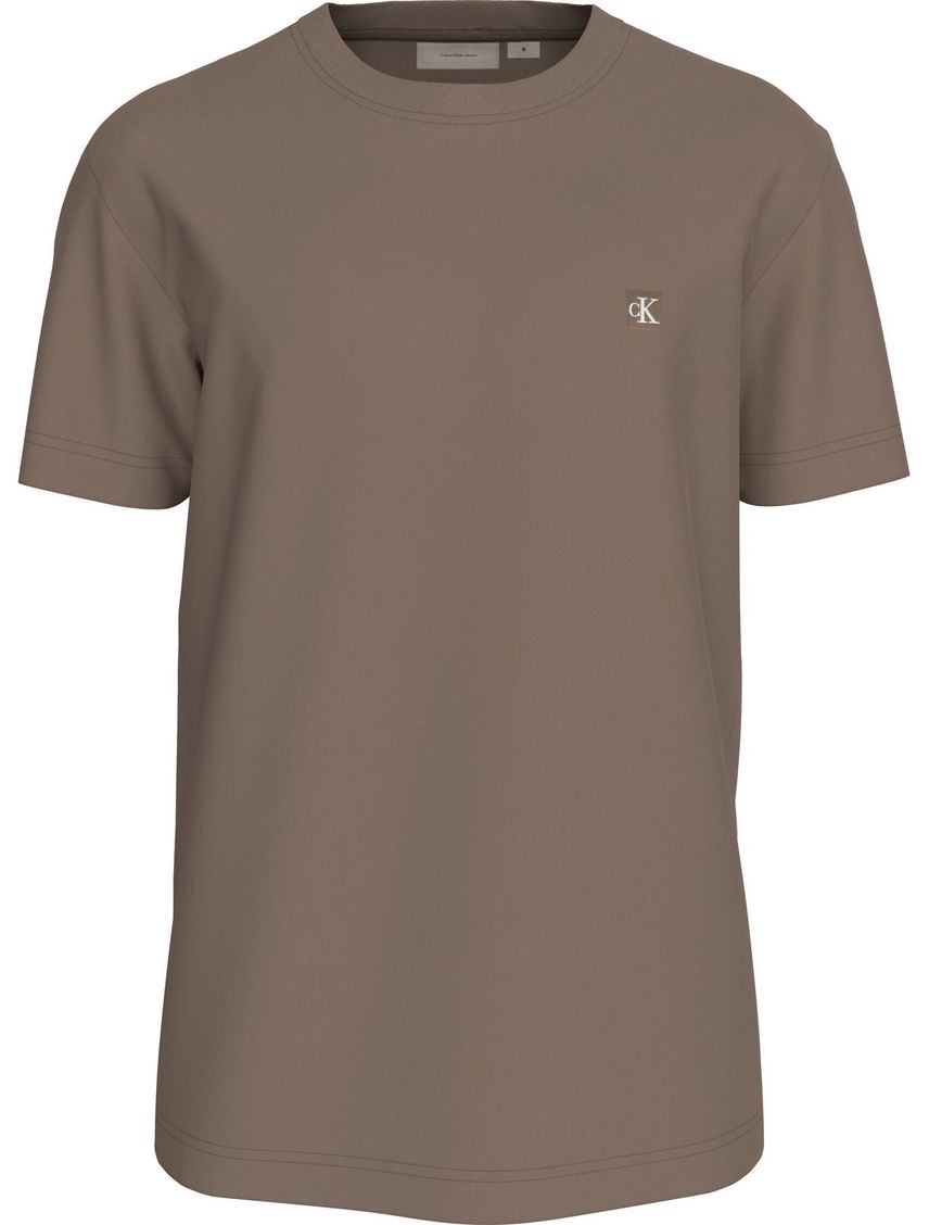 Remera de algodón con insignia