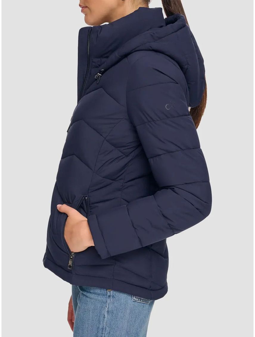 Campera stretch acolchada