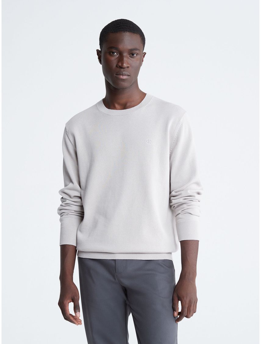 Sweater casual smoth de algodón