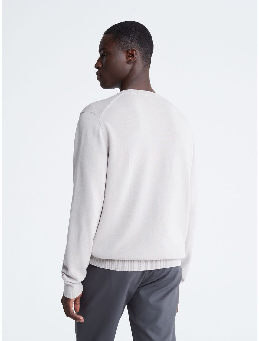 Sweater casual smoth de algodón