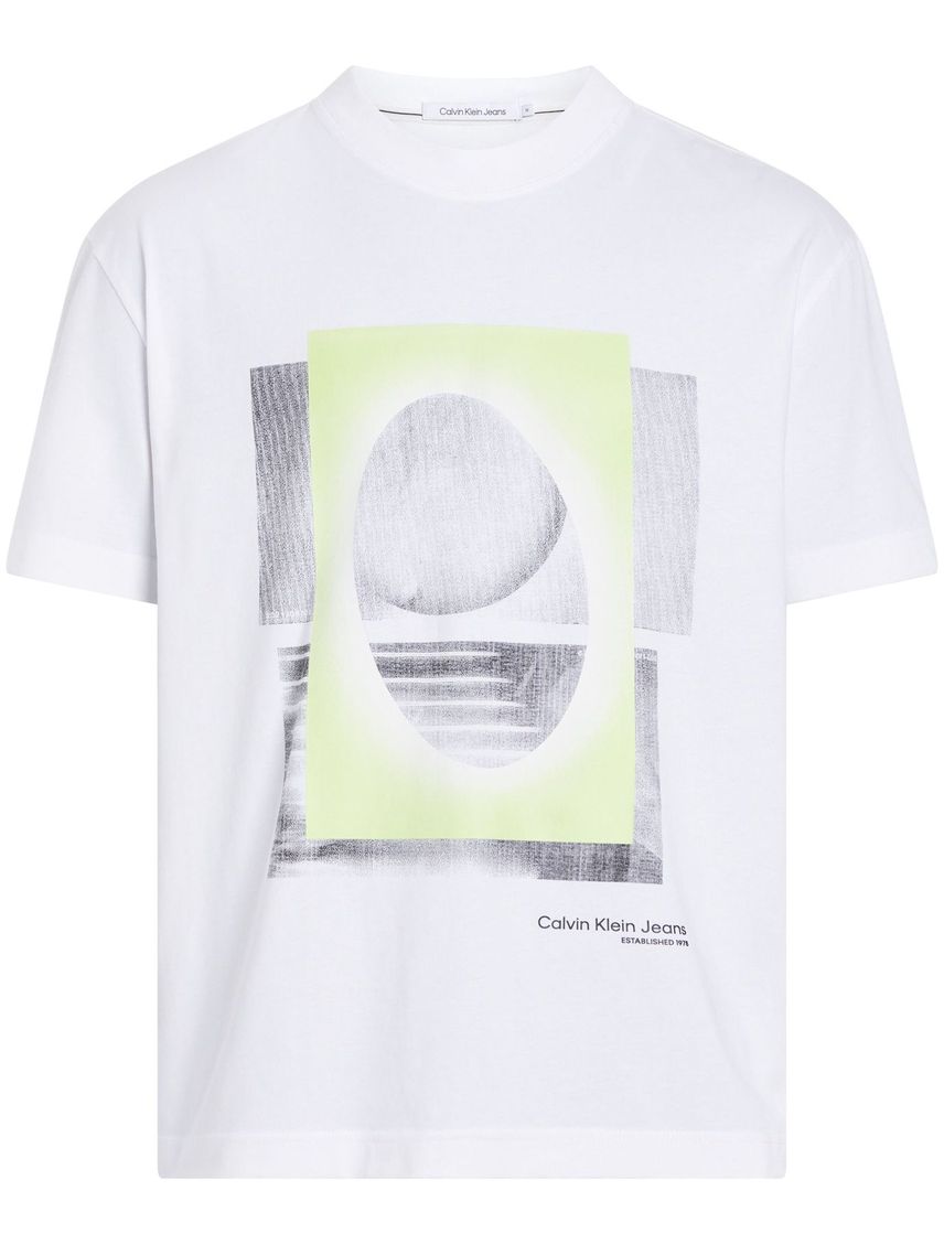 Remera manga corta con estampado