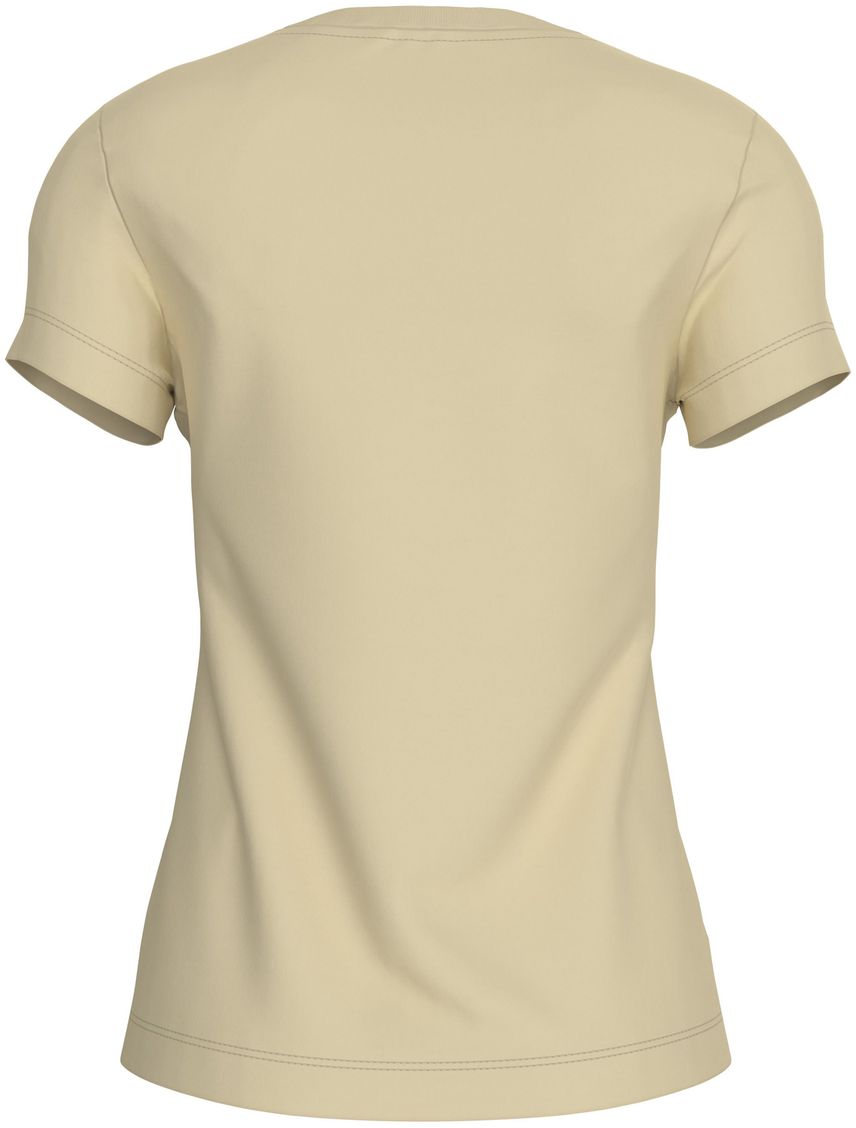 Remera slim con logo desgastado
