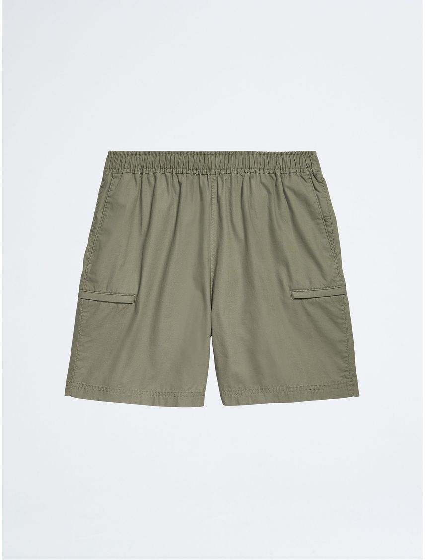 Short poplin con elástico