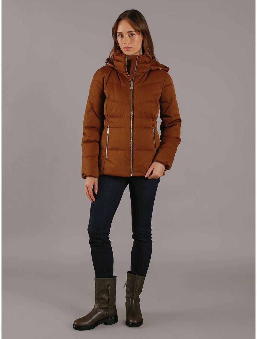 Campera stretch acolchada