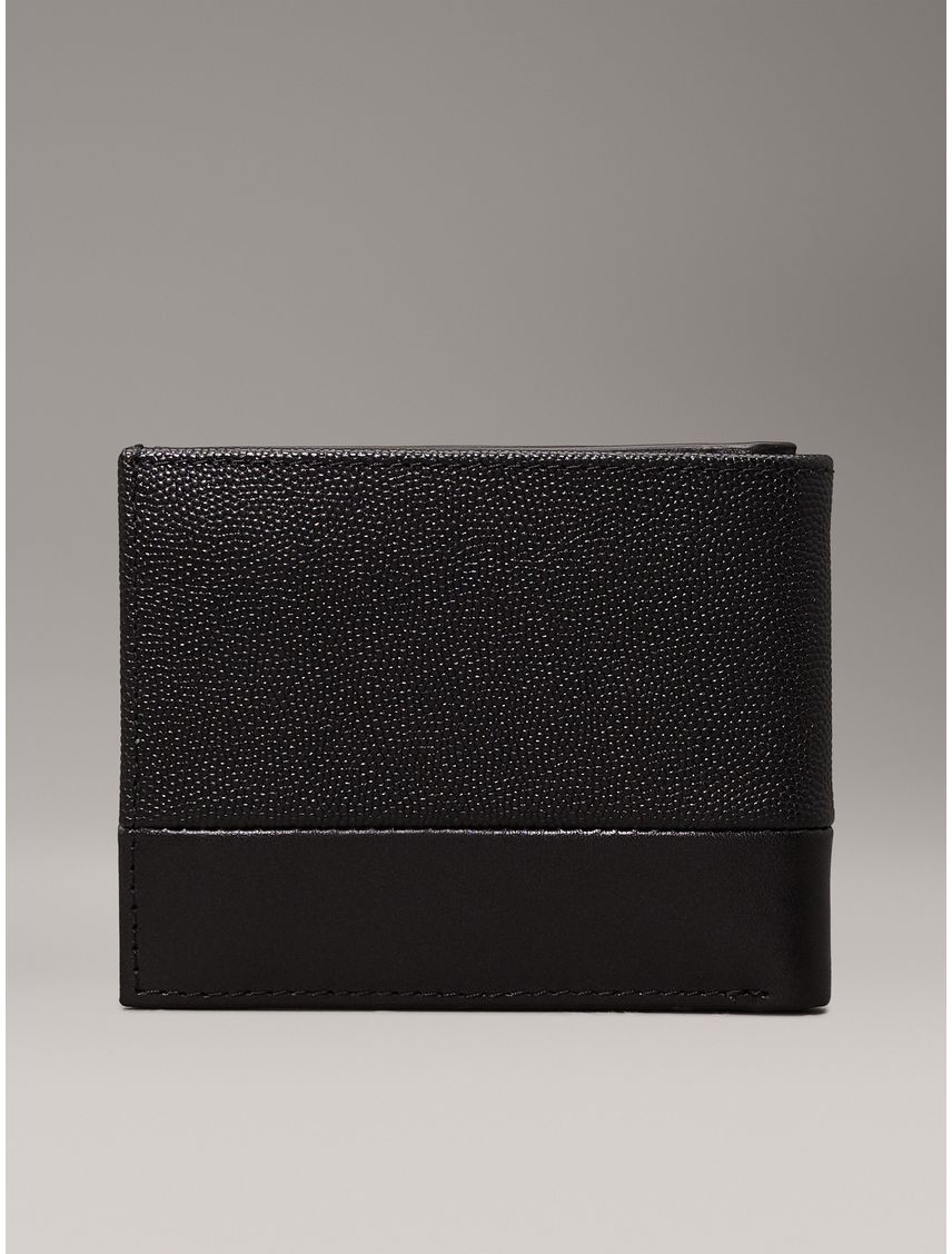 Billetera bifold de Piel - Ck must