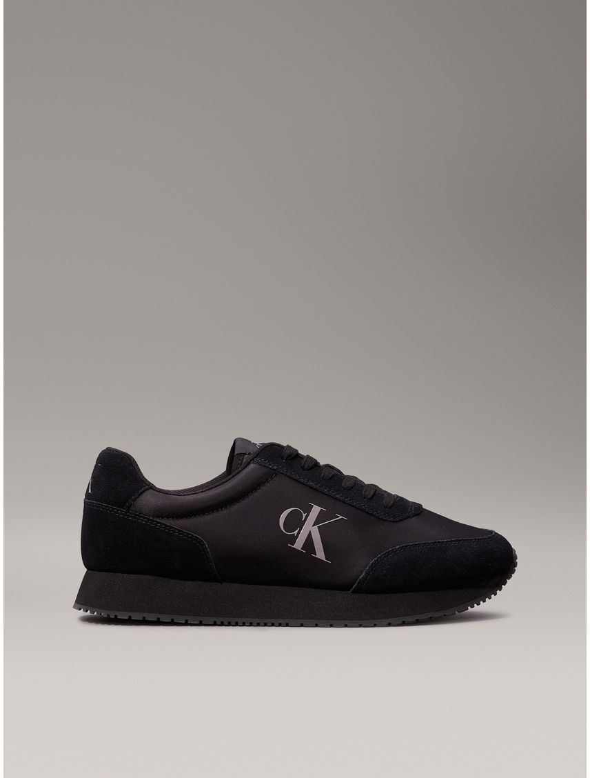 Zapatillas retro runner de ante
