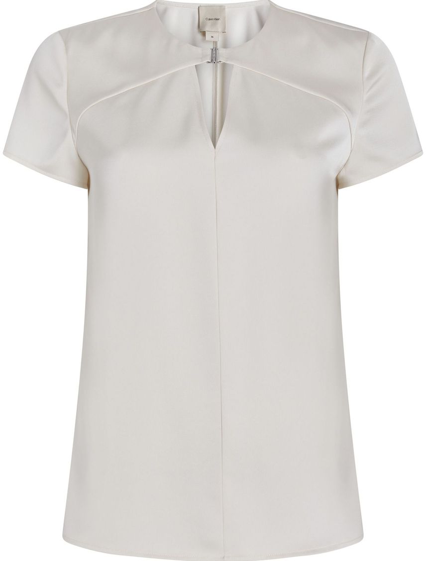 Blusa ligera de satén
