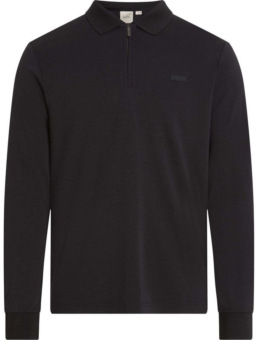 Chomba manga larga con cremallera