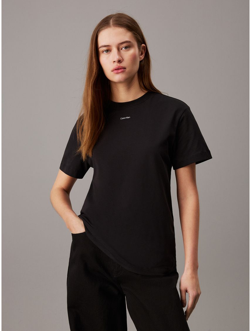 Remera con logo nano