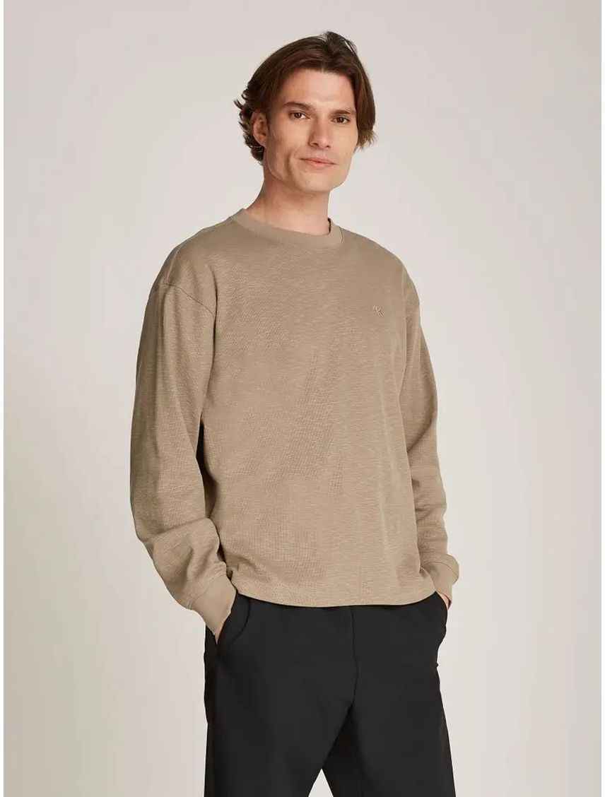 Remera manga larga slub