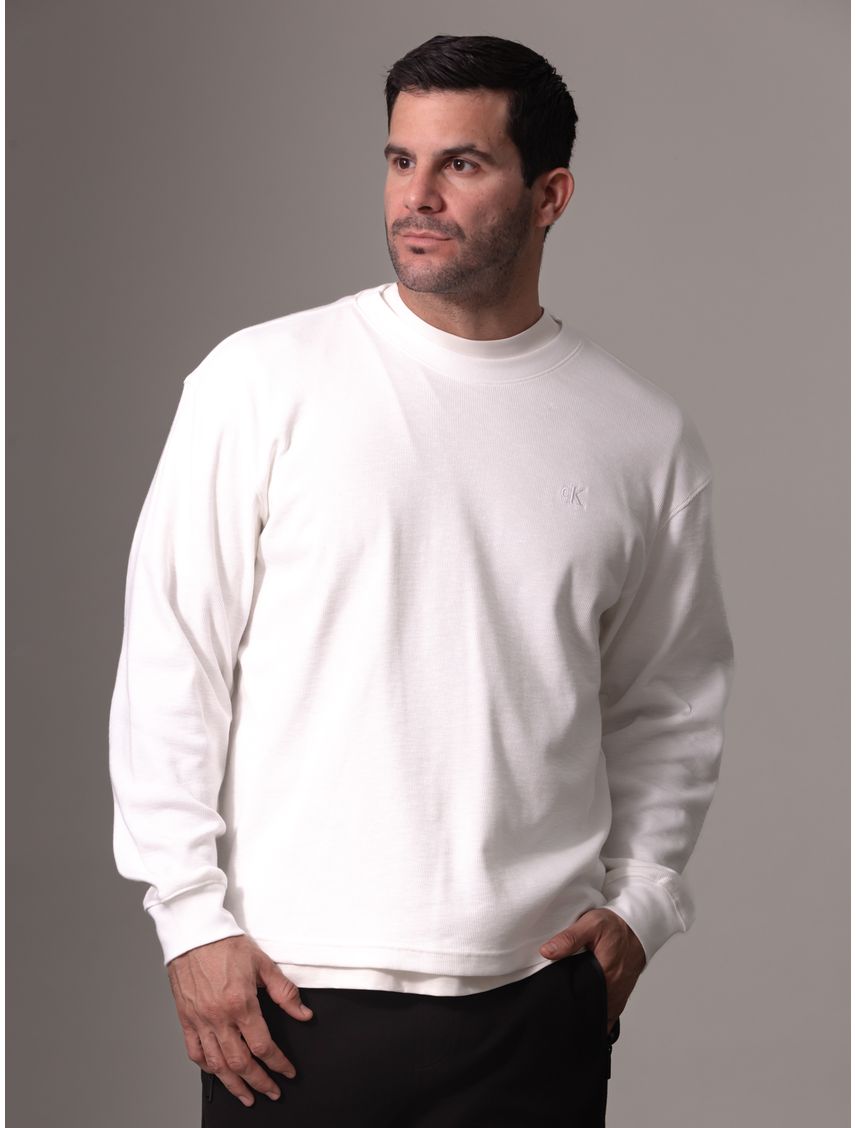 Remera manga larga slub