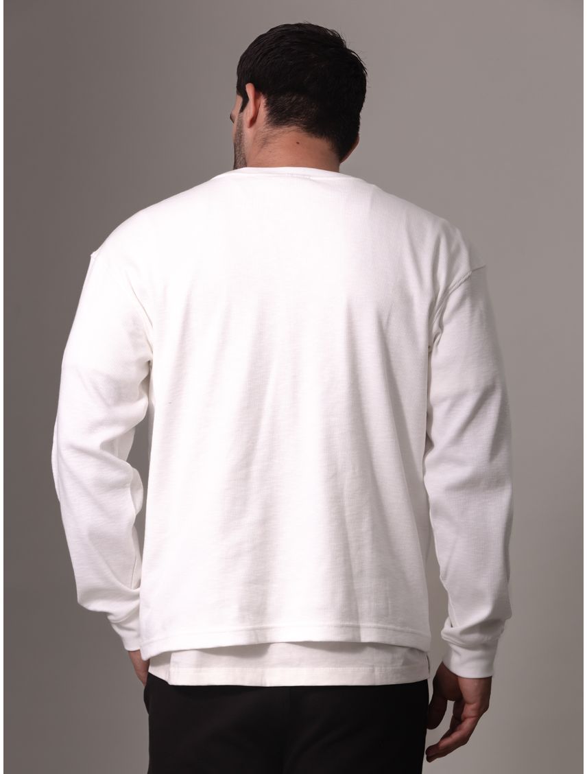 Remera manga larga slub