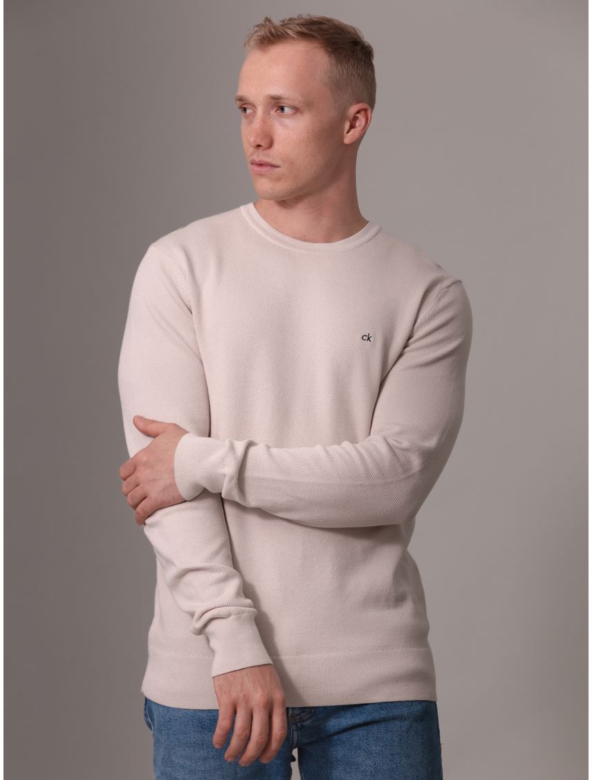 Sweater structure micro pique