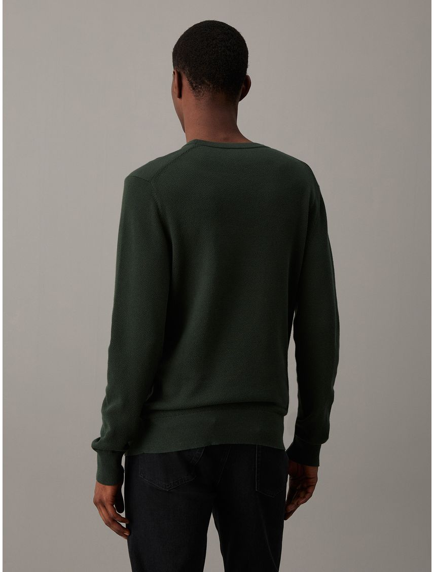 Sweater structure micro pique