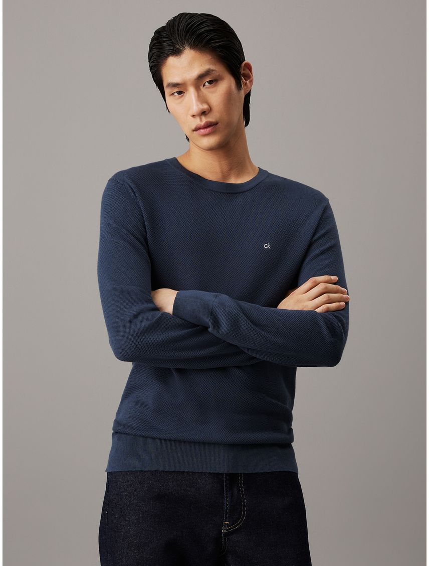 Sweater structure micro pique