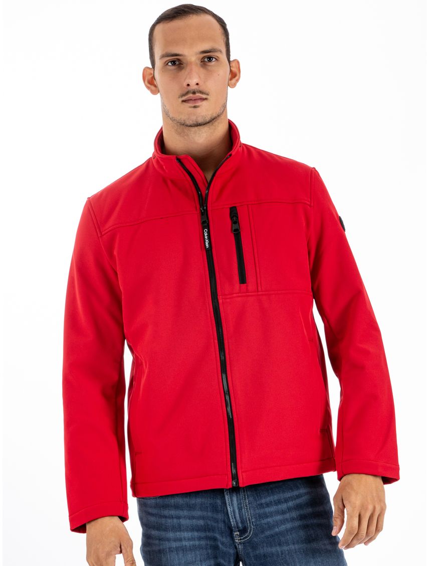 Campera suave con cremallera