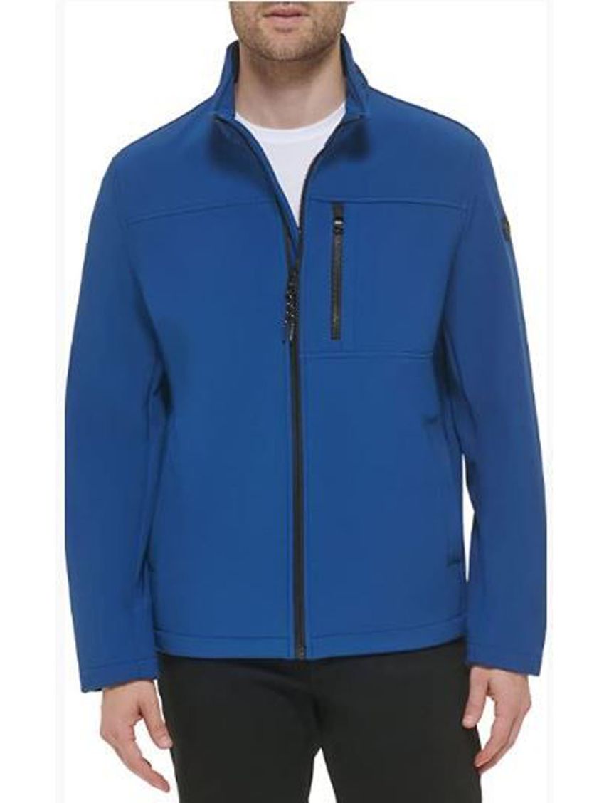 Campera suave con cremallera