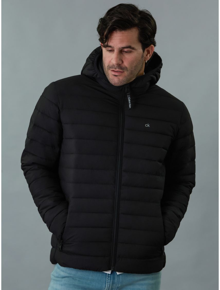 Campera acolchada con capucha
