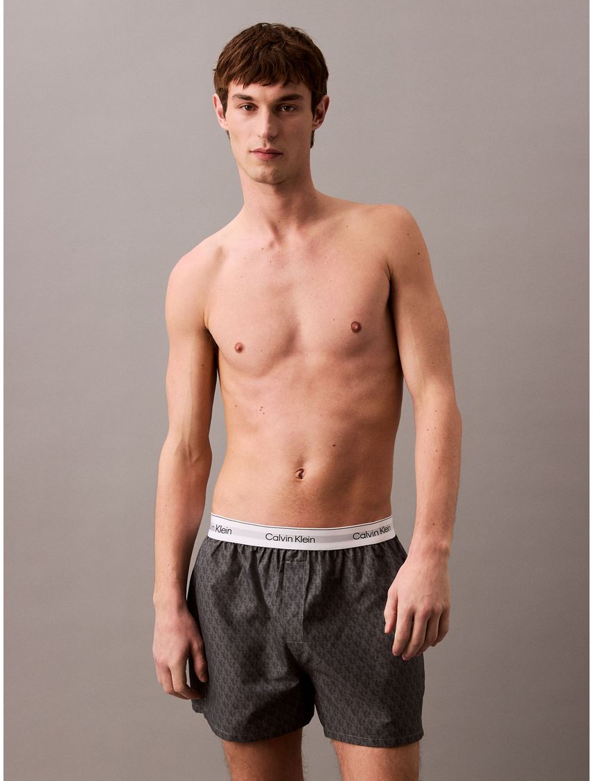 Bóxers sueltos de popelín de algodón