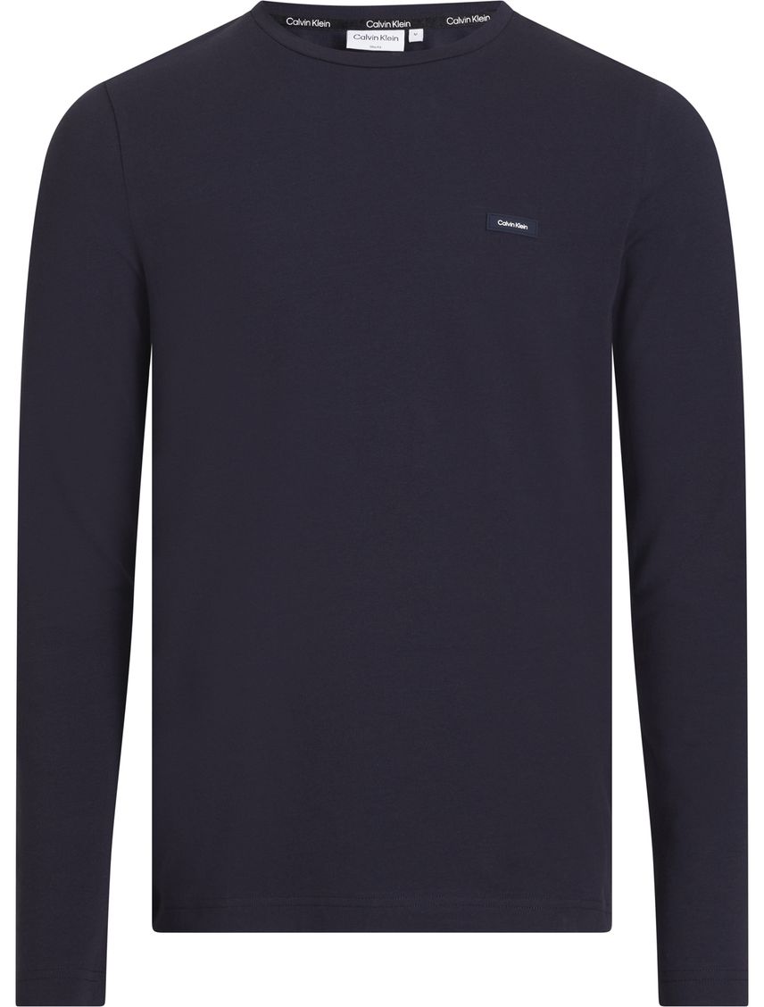 Remera slim manga larga