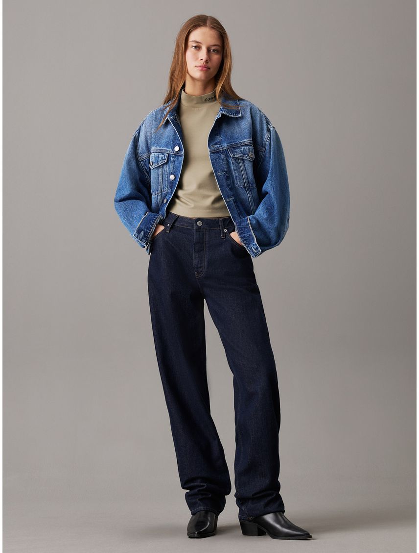 Top de manga larga de punto milano