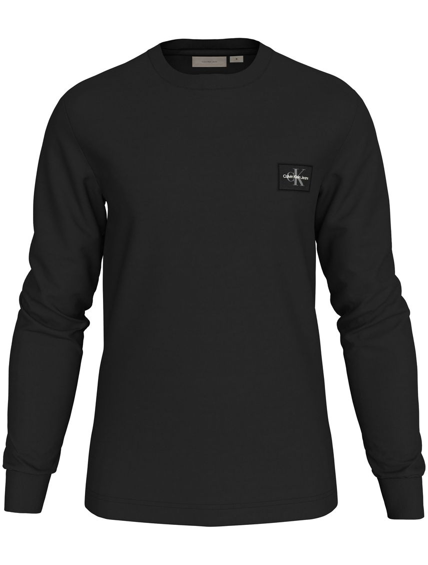 Remera de manga larga de punto gofrado