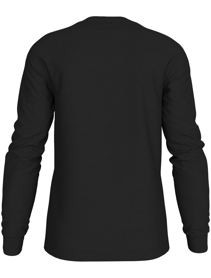 Remera de manga larga de punto gofrado