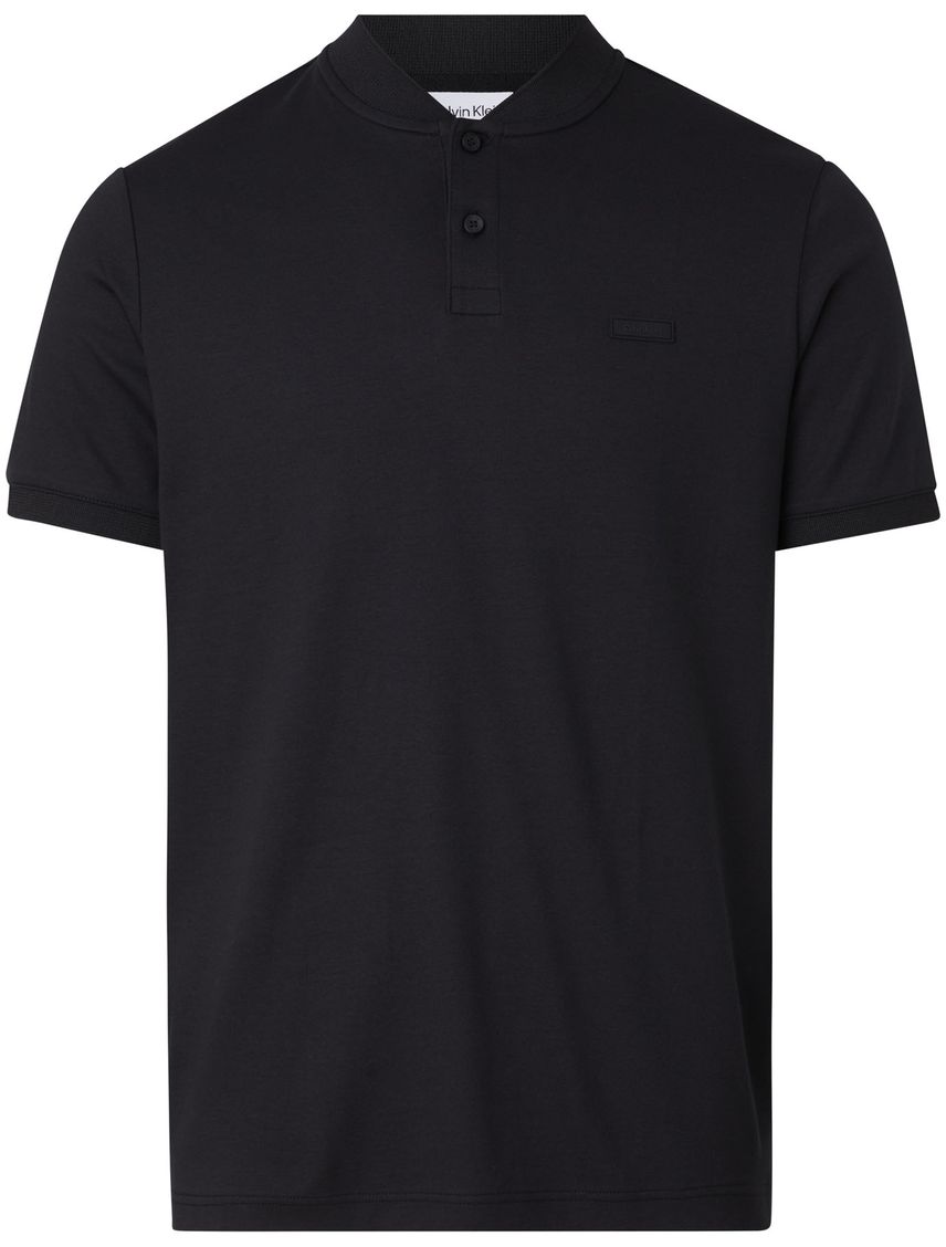 Chomba de algodón suave con cuello mao