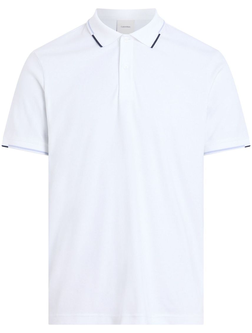 Chomba slim con detalle en bordes