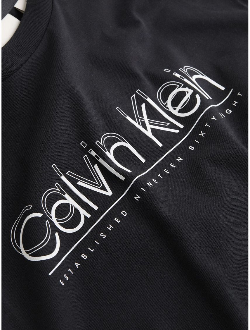 Remera con doble logo