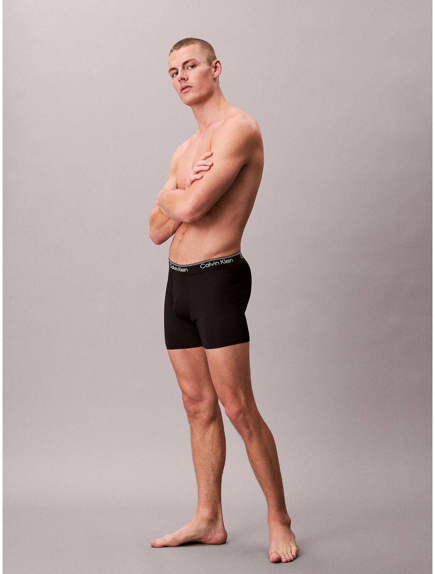 Pack de 3 boxers sueltos largos - Microfibre Stretch
