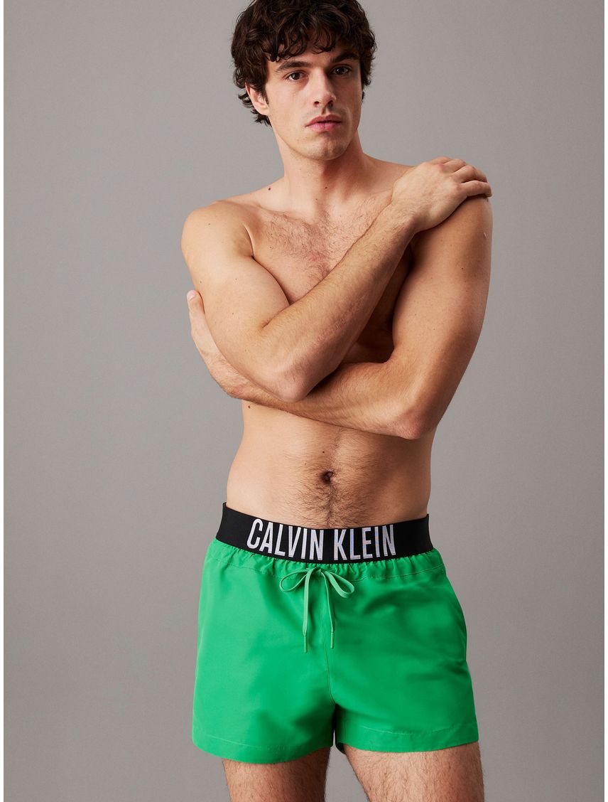 Bañador corto con cinturilla con logo - Intense Power