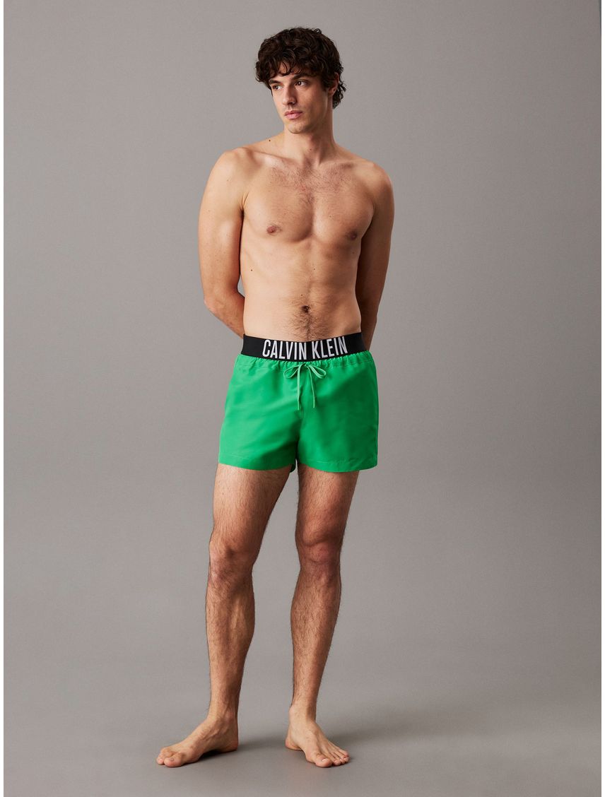 Bañador corto con cinturilla con logo - Intense Power