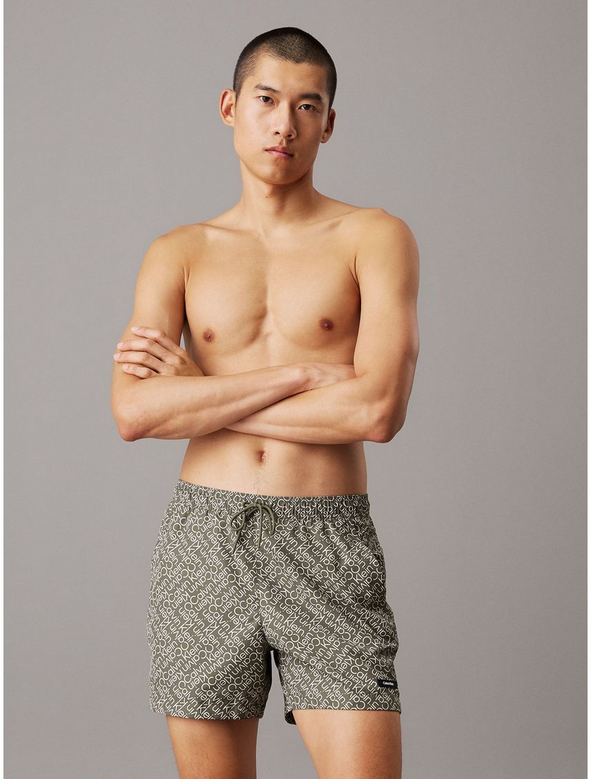 Bañador de largo medio con cordón - CK Essentials