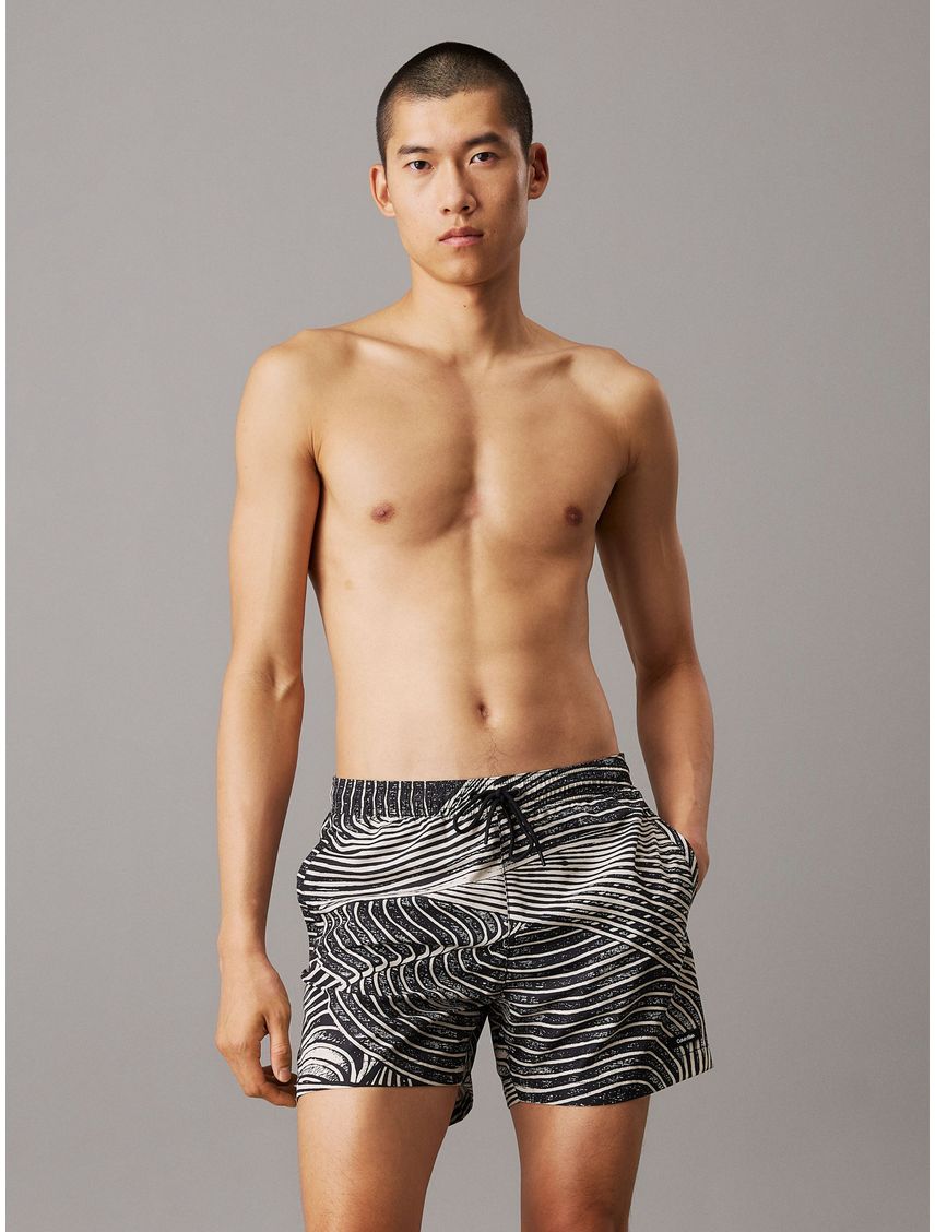 Bañador de largo medio con cordón - CK Essentials